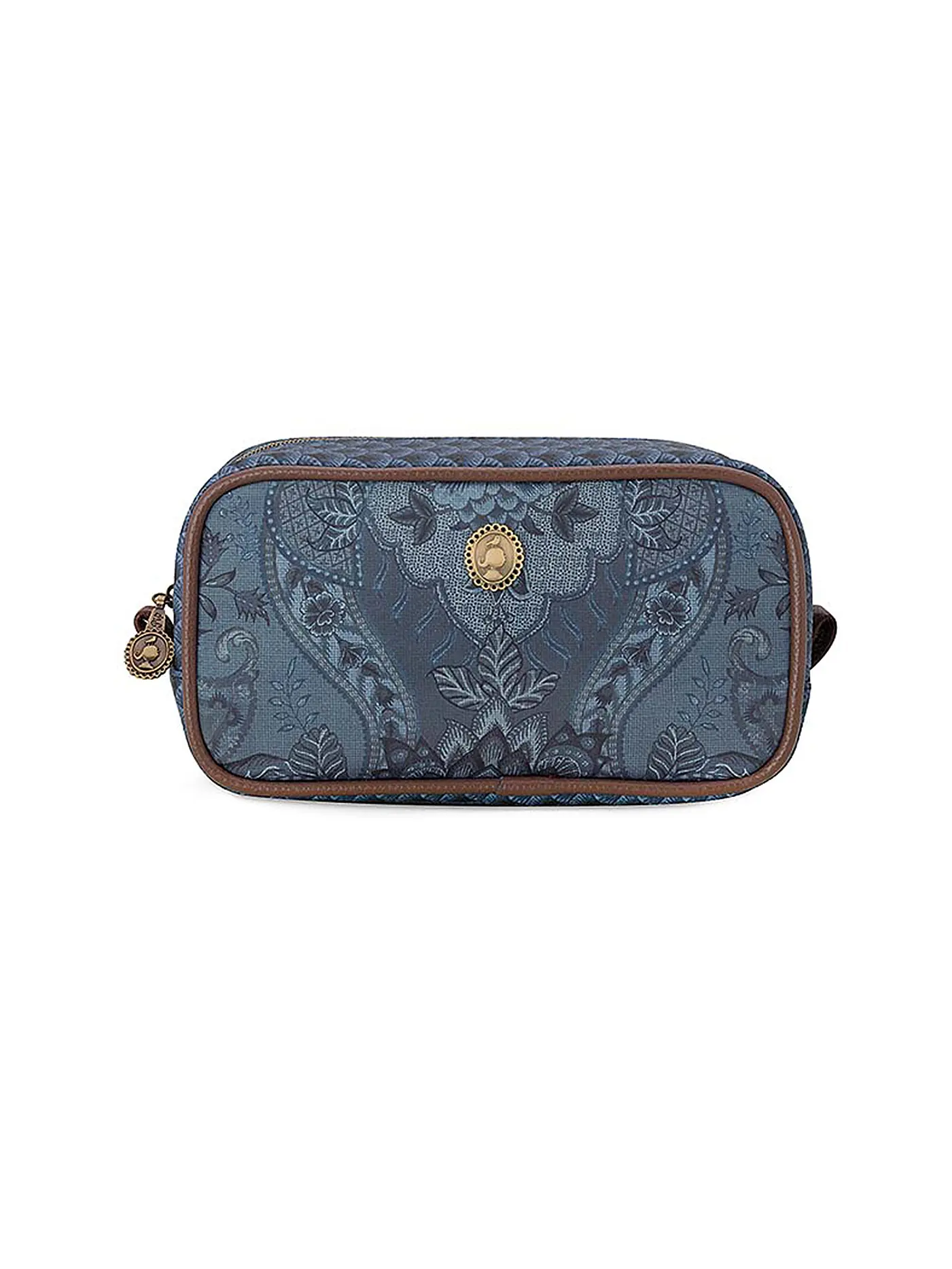 PIP STUDIO | Kosmetiktasche KYOTO FESTIVAL 20x10,5x7cm dark pink | blau